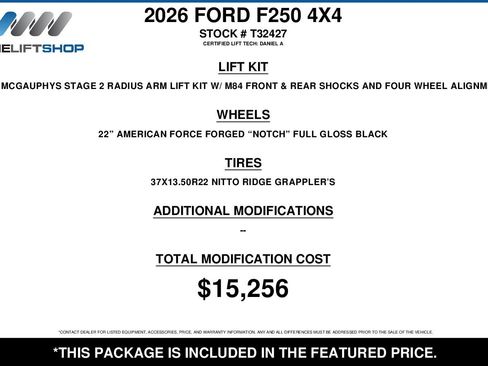 Used 2026 Ford F250 Platinum image 2