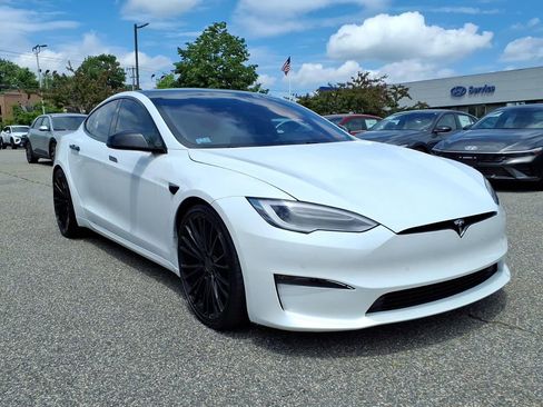 Used 2021 Tesla Model S Plaid AWD/4WD image 3
