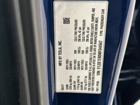 Used 2021 Tesla Model 3 Long Range image 19