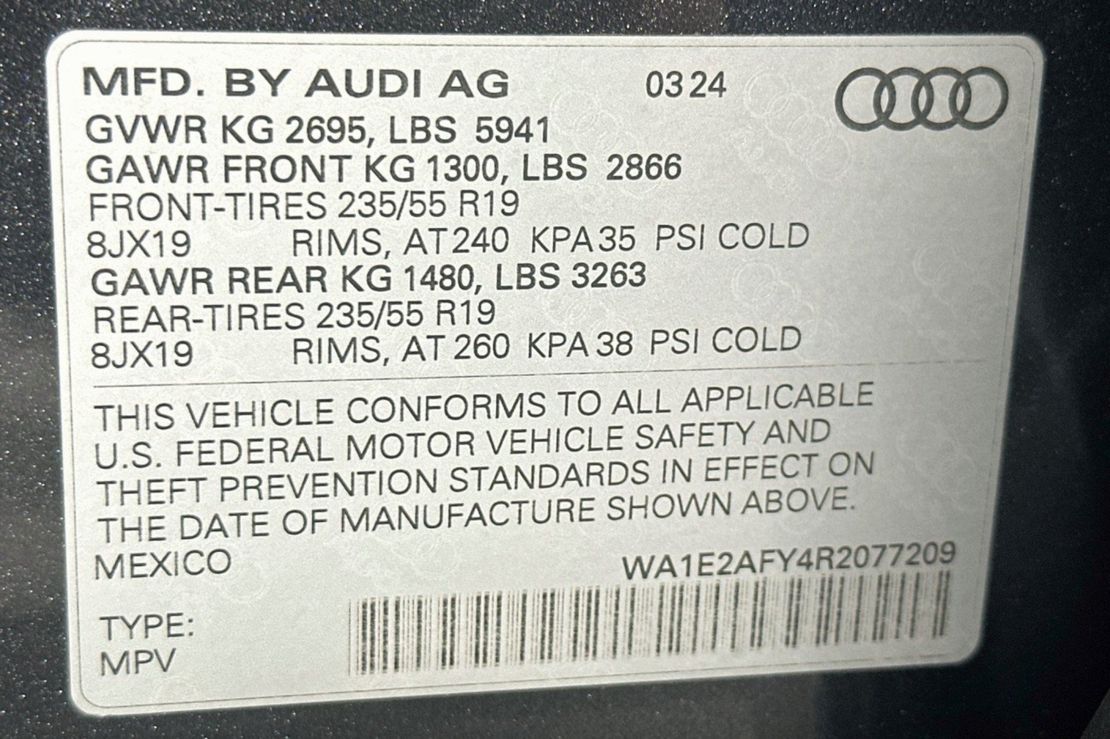 Used 2024 Audi Q5 e Premium Plus w/ Premium Plus Package AWD/4WD image 25