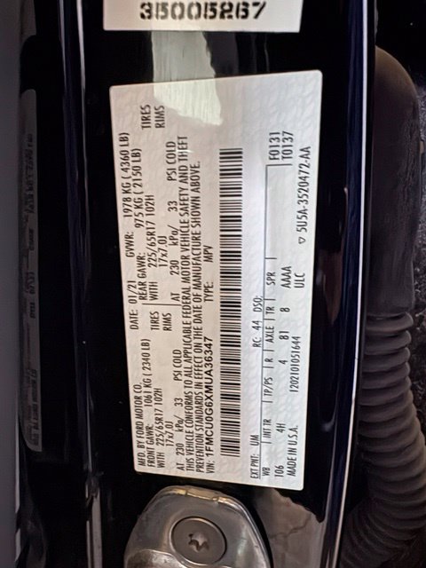 Used 2021 Ford Escape SE w/ Cold Weather Package FWD image 54