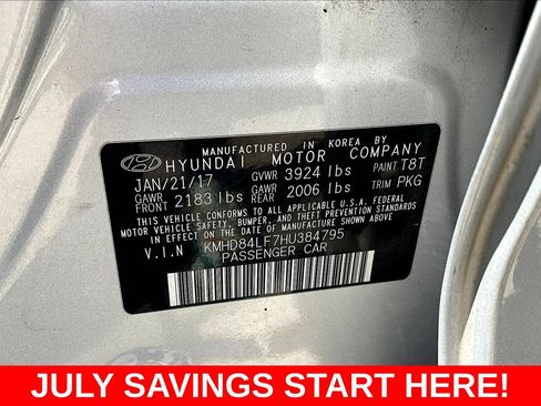 Used 2017 Hyundai Elantra SE FWD image 23
