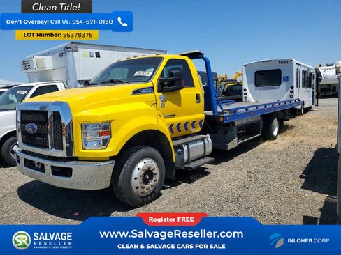 Used 2022 Ford F650 2WD Regular Cab Super Duty image 1