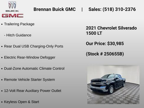 Certified 2021 Chevrolet Silverado 1500 LT AWD/4WD image 18