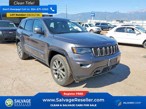 Used 2016 Jeep Grand Cherokee Limited 75th Anniversary AWD/4WD image 5