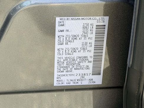 New 2026 Nissan Pathfinder SL w/ SL Premium Package AWD/4WD image 25