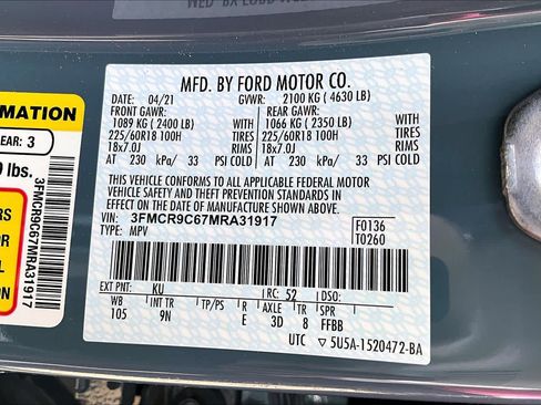 Used 2021 Ford Bronco Sport Outer Banks AWD/4WD image 34