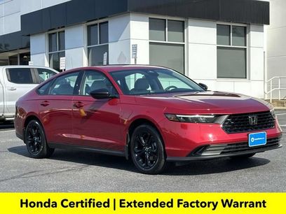 Certified 2025 Honda Accord SE