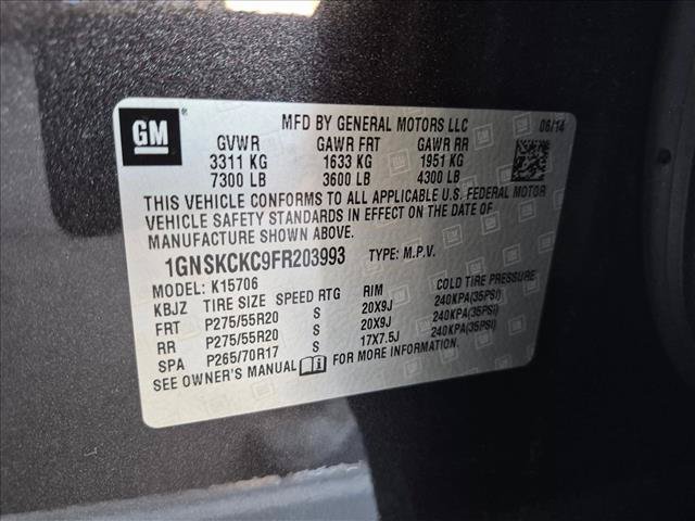 Used 2015 Chevrolet Tahoe LTZ AWD/4WD image 15
