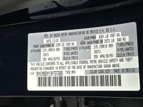 Certified 2025 MAZDA CX-30 AWD 2.5 S w/ Premium Package image 33