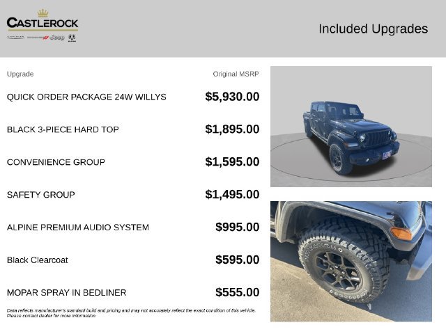 Used 2026 Jeep Gladiator Sport AWD/4WD image 8