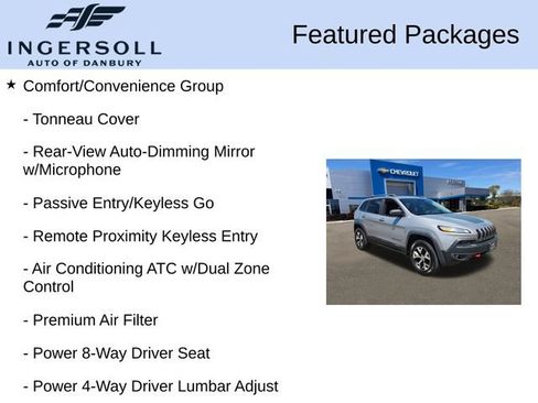 Used 2014 Jeep Cherokee Trailhawk w/ Comfort/Convenience Group AWD/4WD image 10