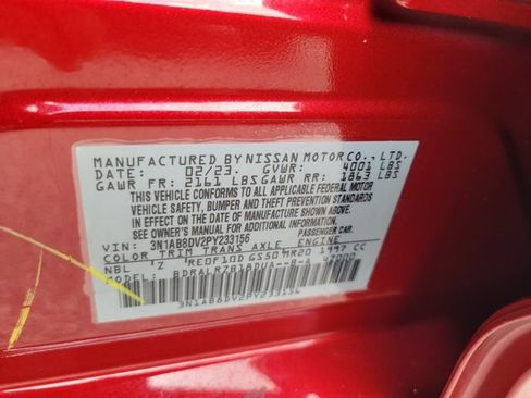 Used 2023 Nissan Sentra SR w/ Electronics Package FWD image 29
