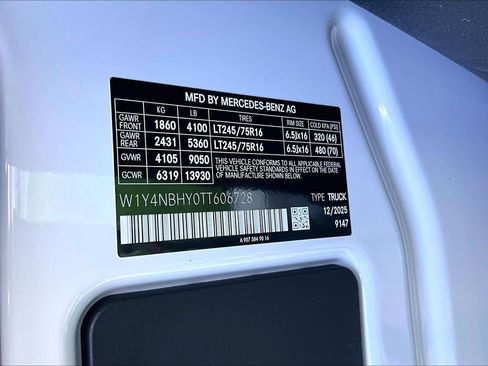 New 2026 Mercedes-Benz Sprinter 2500 image 18