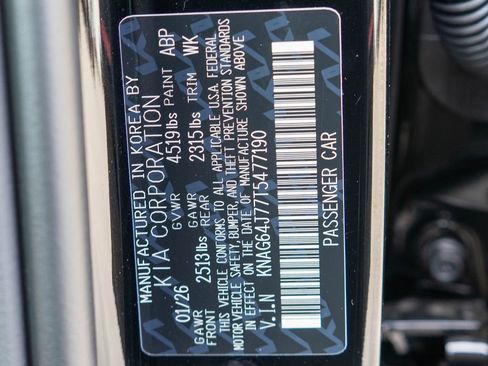 New 2026 Kia K5 GT-Line w/ GT-Line Premium Package AWD/4WD image 34