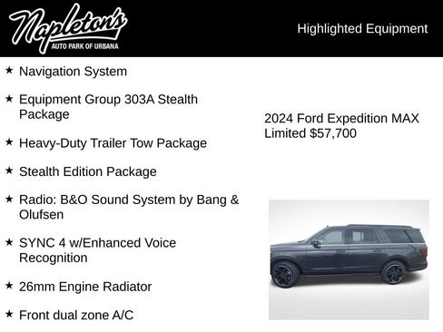 Used 2024 Ford Expedition Max Limited image 4