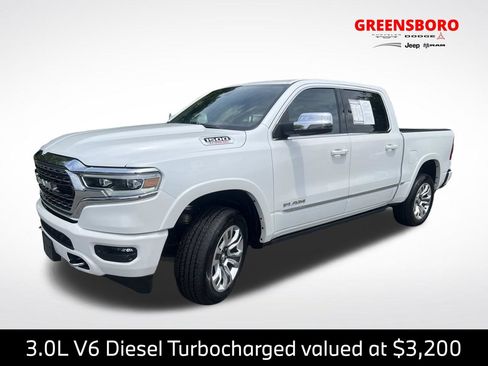 Used 2023 RAM 1500 Limited w/ Body Color Bumper Group AWD/4WD image 1