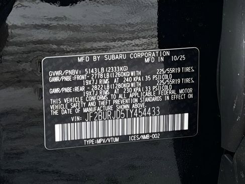 New 2026 Subaru Outback Touring XT image 32