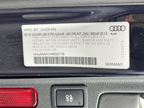 Used 2017 Audi A4 2.0T Premium w/ Convenience Package image 39