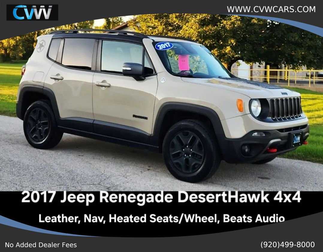 Used 2017 Jeep Renegade Trailhawk AWD/4WD image 1