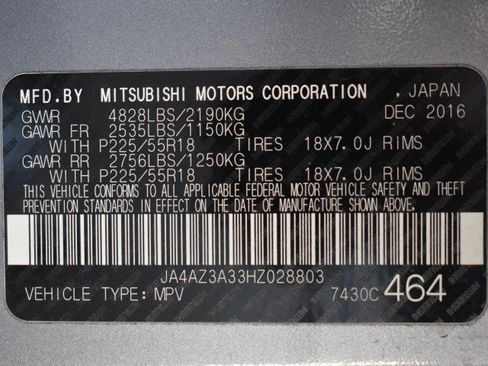 Used 2017 Mitsubishi Outlander SE AWD/4WD image 55