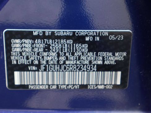 Certified 2024 Subaru Impreza RS AWD/4WD image 30