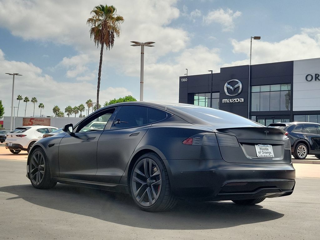 Used 2021 Tesla Model S Plaid AWD/4WD image 2