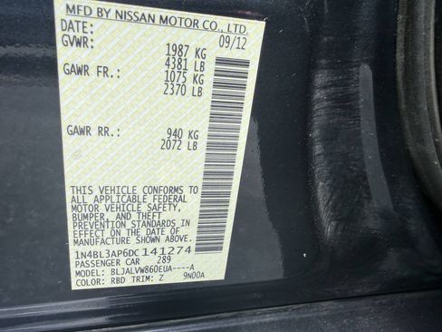 Used 2013 Nissan Altima 3.5 SL FWD image 9
