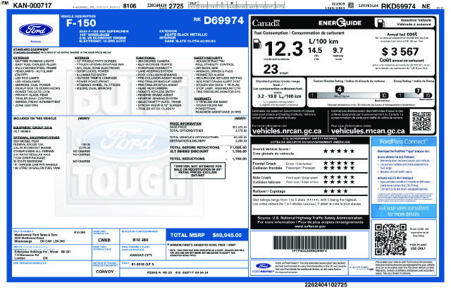 Used 2024 Ford F150 XLT AWD/4WD image 6