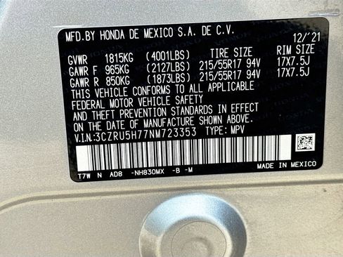 Used 2022 Honda HR-V EX-L image 40
