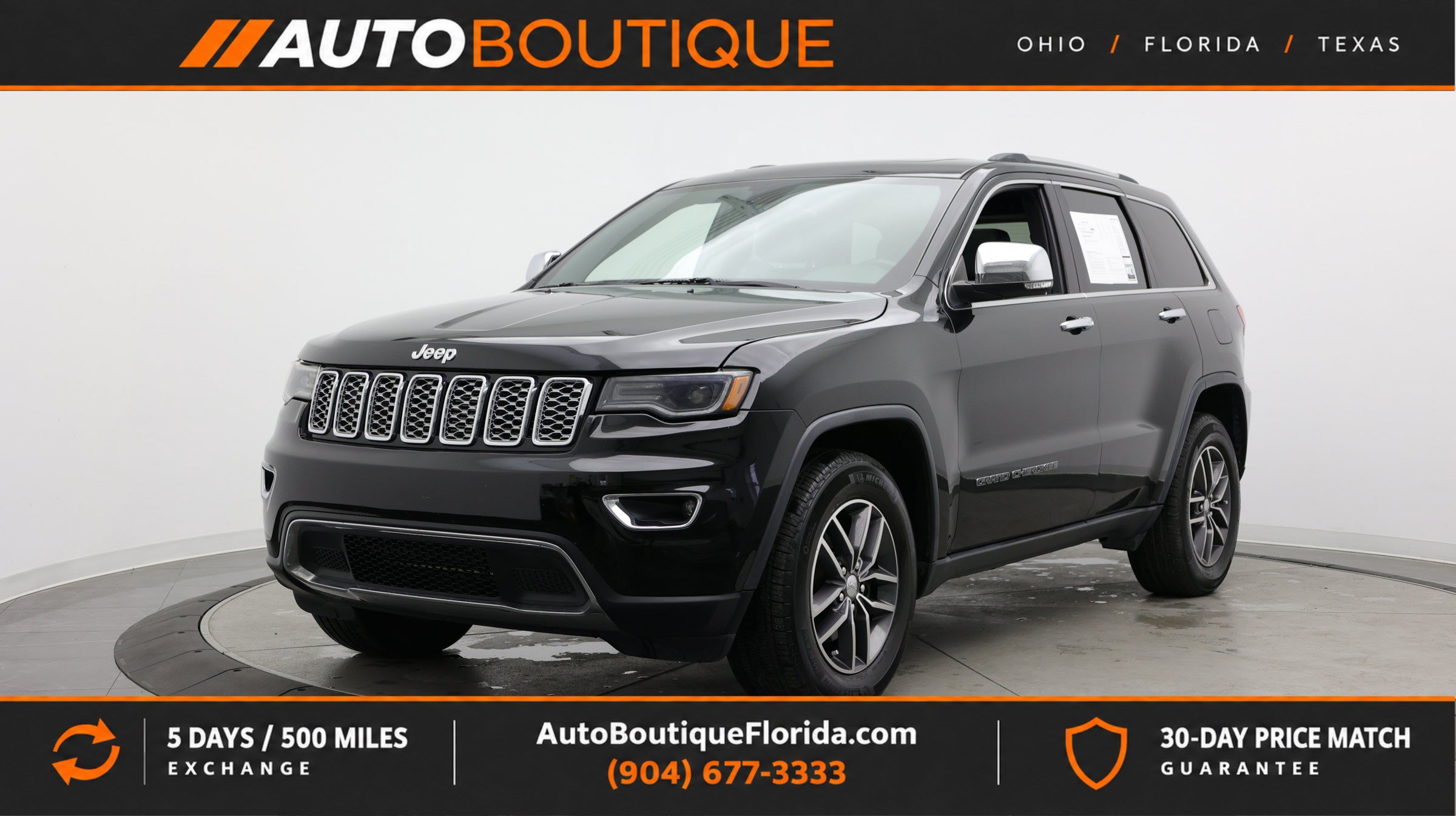 Used 2017 Jeep Grand Cherokee Limited w/ Luxury Group II RWD image 1
