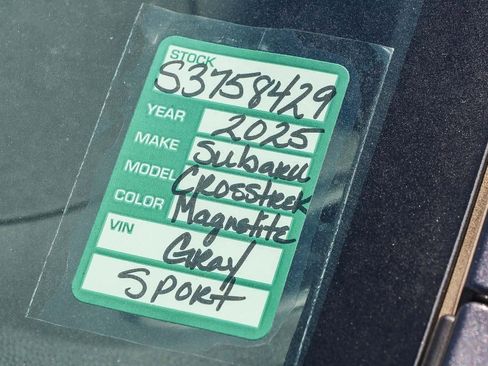 New 2025 Subaru Crosstrek 2.5i Sport image 26