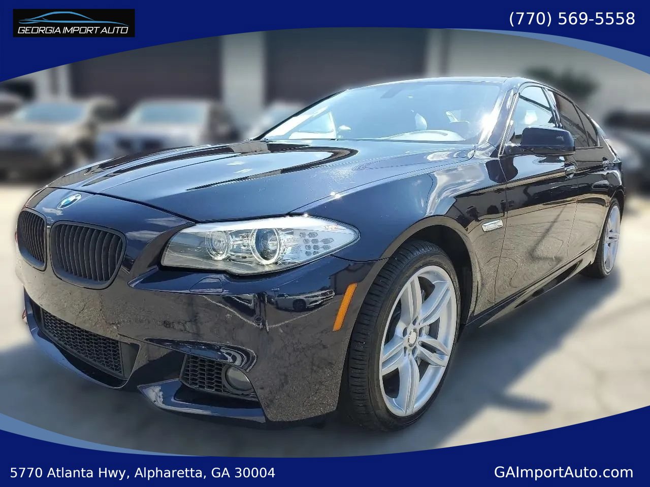 Used 2013 BMW 550i xDrive Sedan AWD/4WD image 1