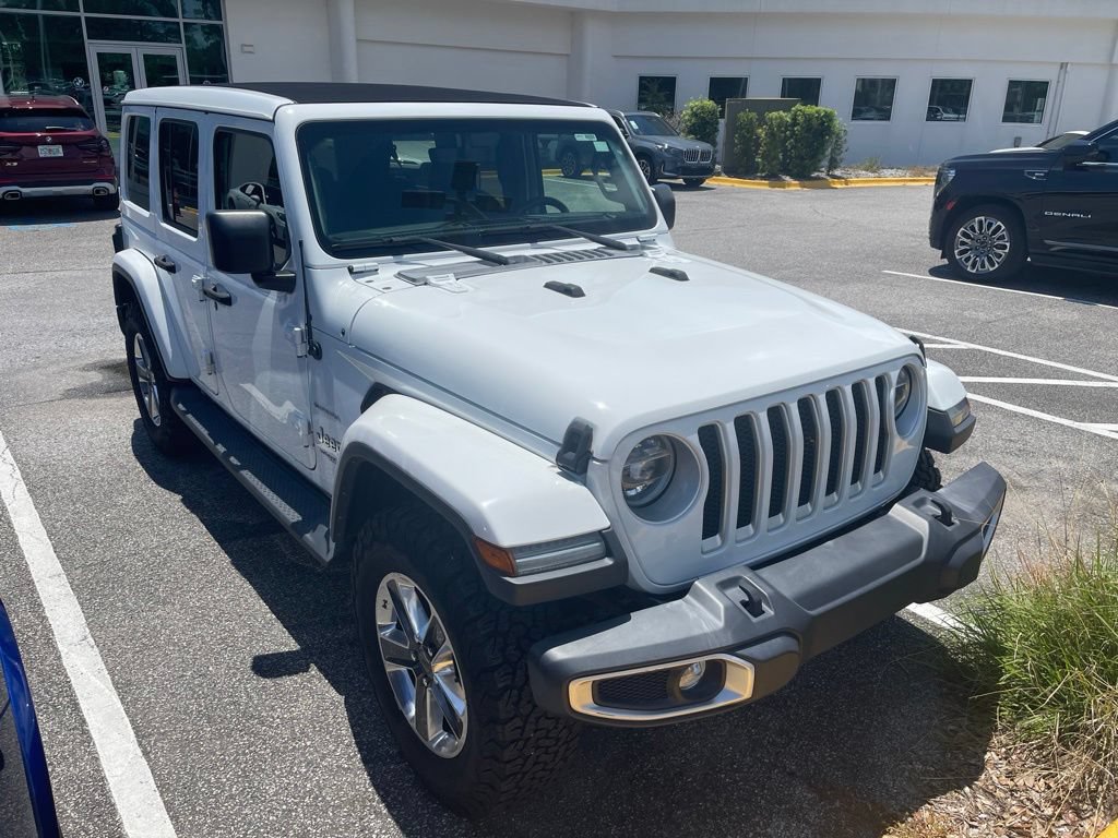 Used 2021 Jeep Wrangler Unlimited Sahara AWD/4WD image 1