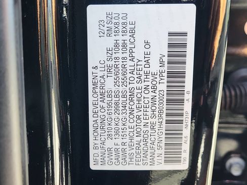 Used 2024 Honda Pilot EX-L image 33