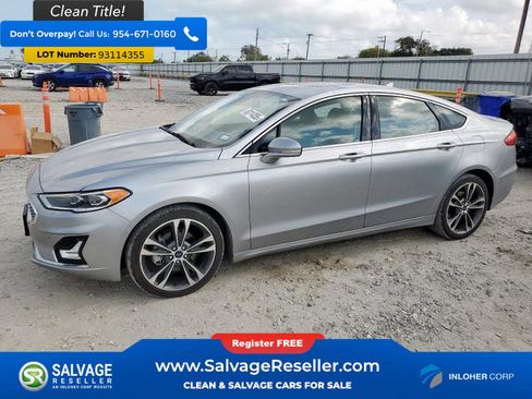 Used 2020 Ford Fusion Titanium image 1