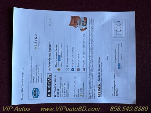 Used 2017 Toyota Yaris LE image 34