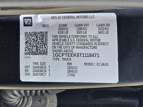 Certified 2026 Chevrolet Colorado Trail Boss AWD/4WD image 53