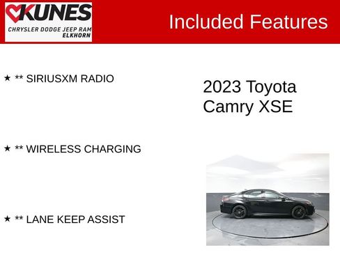 Used 2023 Toyota Camry XSE image 3