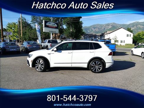 Used 2021 Volkswagen Tiguan SEL Premium R-Line w/ 3rd Row Seat Package AWD/4WD image 2