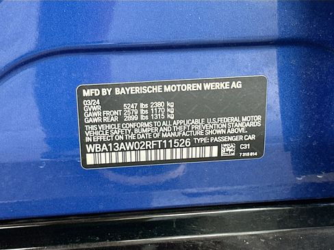 Certified 2024 BMW M440i xDrive Gran Coupe w/ Premium Package image 36