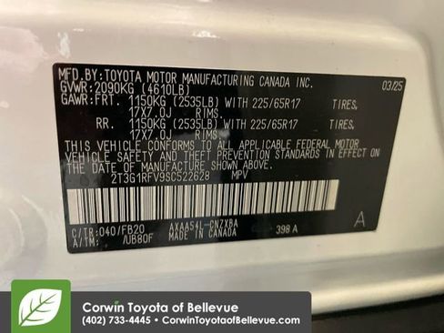 New 2025 Toyota RAV4 LE image 25