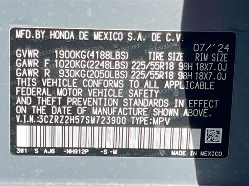 Used 2025 Honda HR-V Sport image 30