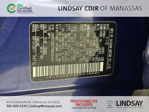 Used 2023 Nissan Rogue Platinum w/ Platinum Premium Package image 33