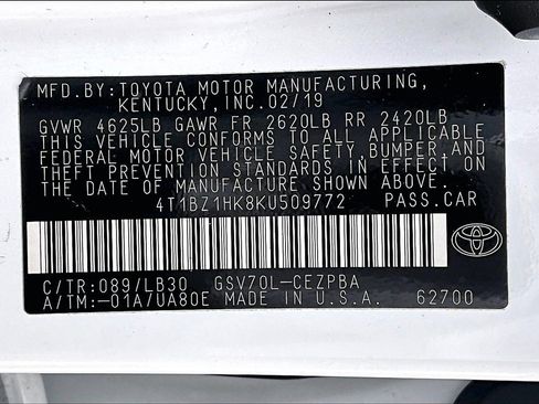 Used 2019 Toyota Camry XSE image 19