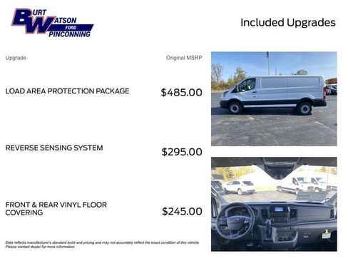 New 2024 Ford Transit 250 Low Roof w/ Load Area Protection Package image 4
