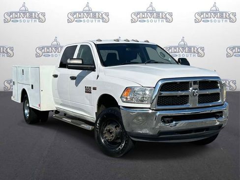 Used 2018 RAM 3500 Tradesman w/ Chrome Appearance Group RWD image 1