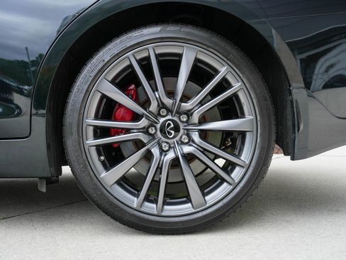 Used 2023 INFINITI Q50 Red Sport 400 w/ Black Opal Edition image 29