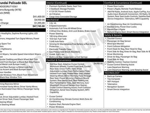 Certified 2024 Hyundai Palisade SEL image 32
