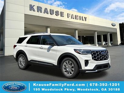 New 2025 Ford Explorer Platinum